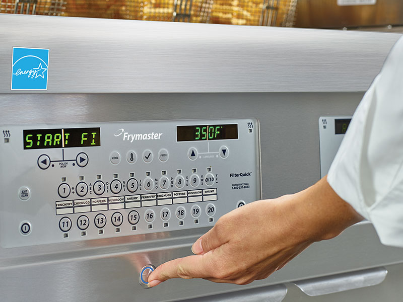 Frymaster OQS, precision in oil quality management with the press of a button.