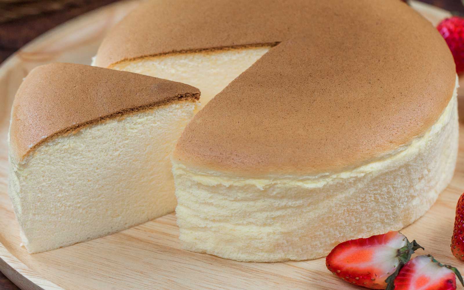 Japanese Cheesecake by Chef Lawrence Parks