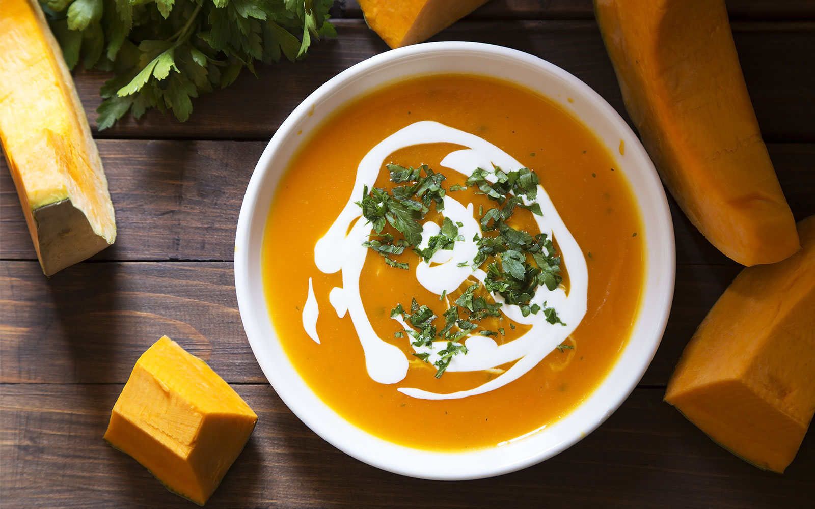 Pumpkin Cider Bisque by Chef Andy Coniglio