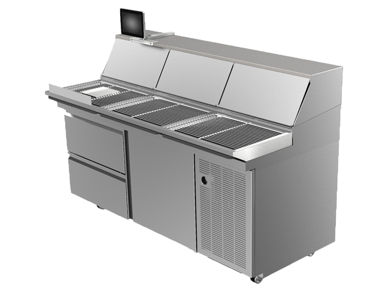 Delfield debuts its new Delfield Smart Make Table powered by ProMeasure™ Portioning Software